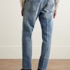 Slim-Fit Straight-Leg Jeans - BK Slim-Fit Straight-Leg Jeans - BK