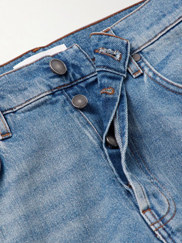 Slim-Fit Straight-Leg Jeans - E1 Slim-Fit Straight-Leg Jeans - E1