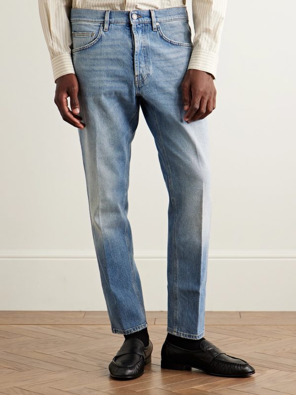 Slim-Fit Straight-Leg Jeans - FR Slim-Fit Straight-Leg Jeans - FR