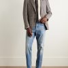 Slim-Fit Straight-Leg Jeans - OU Slim-Fit Straight-Leg Jeans - OU