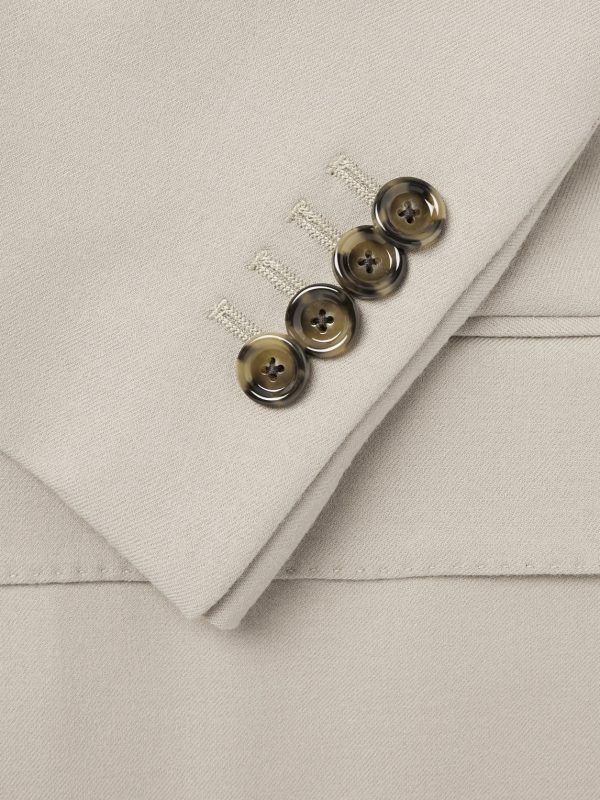 Virgin Wool-Blend Twill Suit Jacket - CU