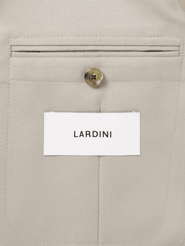 Virgin Wool-Blend Twill Suit Jacket - E1