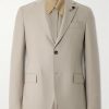Virgin Wool-Blend Twill Suit Jacket