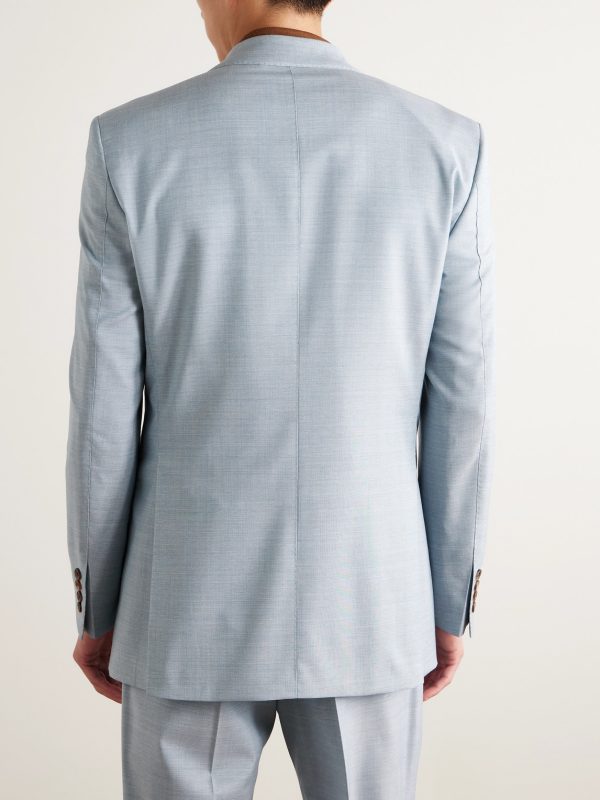 Hepworth Double-Breasted Wool Suit Jacket - FR Hepworth Double-Breasted Wool Suit Jacket - FR