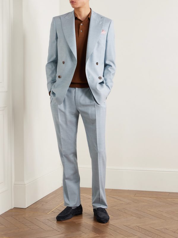 Hepworth Double-Breasted Wool Suit Jacket - OU Hepworth Double-Breasted Wool Suit Jacket - OU
