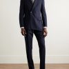 Hepworth Slim-Fit Pleated Wool-Crepe Suit Trousers - OU Hepworth Slim-Fit Pleated Wool-Crepe Suit Trousers - OU