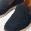 Mod Mare Leather-Trimmed Suede Loafers - CU Mod Mare Leather-Trimmed Suede Loafers - CU