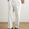 Mod Mare Leather-Trimmed Suede Loafers - OU Mod Mare Leather-Trimmed Suede Loafers - OU