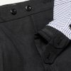 Mod Luca Slim-Fit Straight-Leg Linen Trousers - E1 Mod Luca Slim-Fit Straight-Leg Linen Trousers - E1