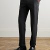 Mod Luca Slim-Fit Straight-Leg Linen Trousers - FR Mod Luca Slim-Fit Straight-Leg Linen Trousers - FR
