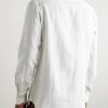 Guru Grandad-Collar Linen Shirt - BK