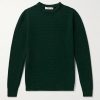 Caoladóir Basketweave Merino Wool and Cashmere-Blend Sweater