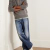 Wool and Linen-Blend Half-Zip Sweater - OU Wool and Linen-Blend Half-Zip Sweater - OU