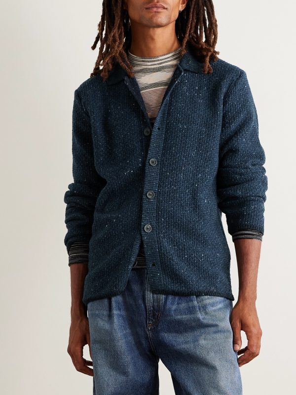 Breidin Merino Wool and Cashmere-Blend Shirt Jacket - FR Breidin Merino Wool and Cashmere-Blend Shirt Jacket - FR