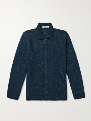 Breidin Merino Wool and Cashmere-Blend Shirt Jacket Breidin Merino Wool and Cashmere-Blend Shirt Jacket