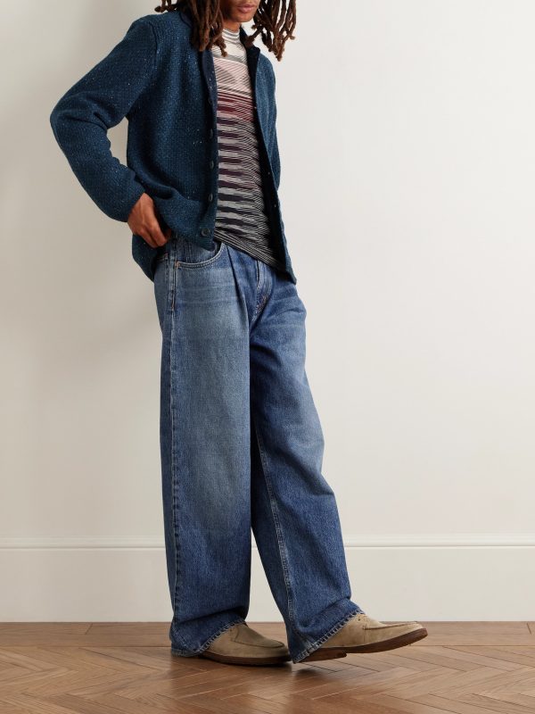 Breidin Merino Wool and Cashmere-Blend Shirt Jacket - OU Breidin Merino Wool and Cashmere-Blend Shirt Jacket - OU