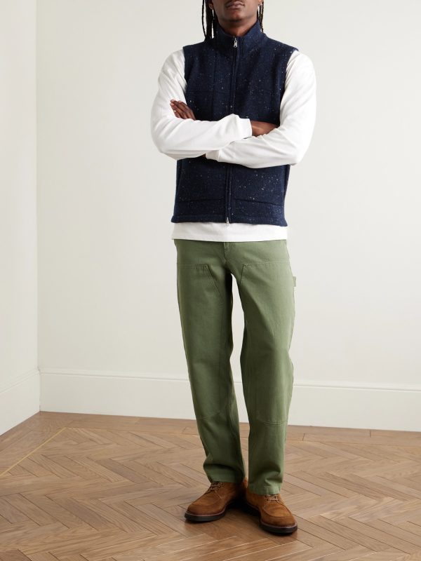 Lifeline Merino Wool and Cashmere-Blend Gilet - OU Lifeline Merino Wool and Cashmere-Blend Gilet - OU
