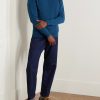 Slim-Fit Cable-Knit Merino Wool and Cashmere-Blend Sweater - OU
