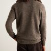 Merino Wool and Cashmere-Blend Sweater - BK Merino Wool and Cashmere-Blend Sweater - BK