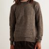 Merino Wool and Cashmere-Blend Sweater - FR Merino Wool and Cashmere-Blend Sweater - FR