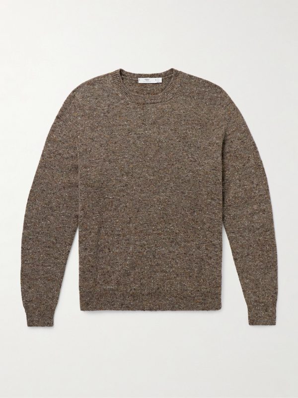 Merino Wool and Cashmere-Blend Sweater Merino Wool and Cashmere-Blend Sweater