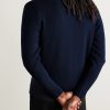 Wool and Linen-Blend Zip-Up Cardigan - BK