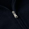 Wool and Linen-Blend Zip-Up Cardigan - CU