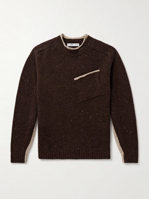 Donegal Merino Wool and Cashmere-Blend Sweater Donegal Merino Wool and Cashmere-Blend Sweater