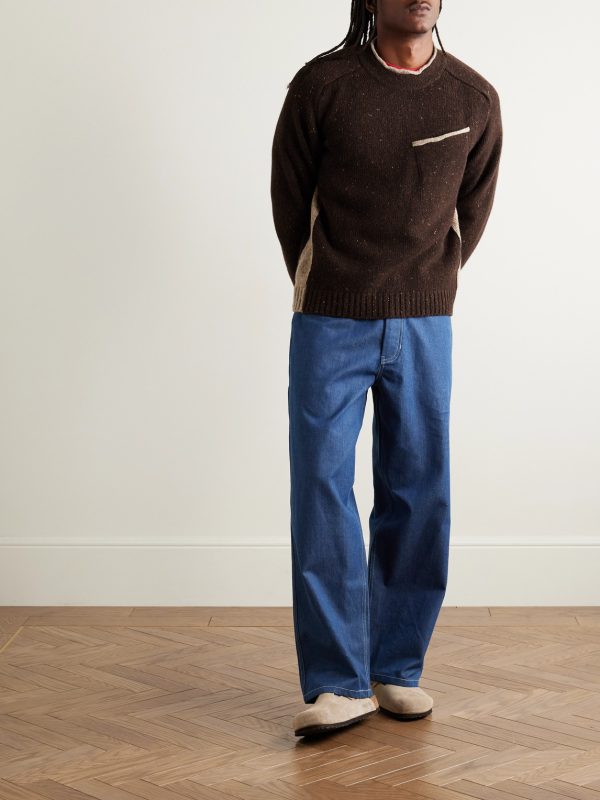 Donegal Merino Wool and Cashmere-Blend Sweater - OU