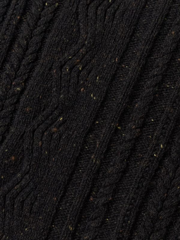Ridges Slim-Fit Cable-Knit Merino Wool and Cashmere-Blend Aran Sweater - CU Ridges Slim-Fit Cable-Knit Merino Wool and Cashmere-Blend Aran Sweater - CU