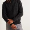 Ridges Slim-Fit Cable-Knit Merino Wool and Cashmere-Blend Aran Sweater - FR Ridges Slim-Fit Cable-Knit Merino Wool and Cashmere-Blend Aran Sweater - FR