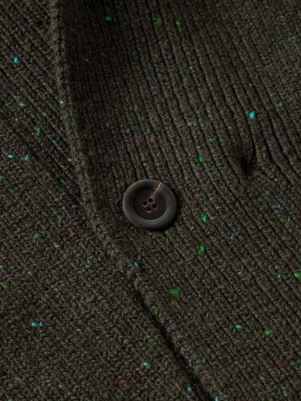 Unstructured Merino Wool and Cashmere-Blend Cardigan - CU Unstructured Merino Wool and Cashmere-Blend Cardigan - CU