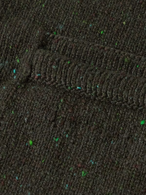 Unstructured Merino Wool and Cashmere-Blend Cardigan - E1 Unstructured Merino Wool and Cashmere-Blend Cardigan - E1