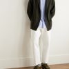 Unstructured Merino Wool and Cashmere-Blend Cardigan - OU Unstructured Merino Wool and Cashmere-Blend Cardigan - OU