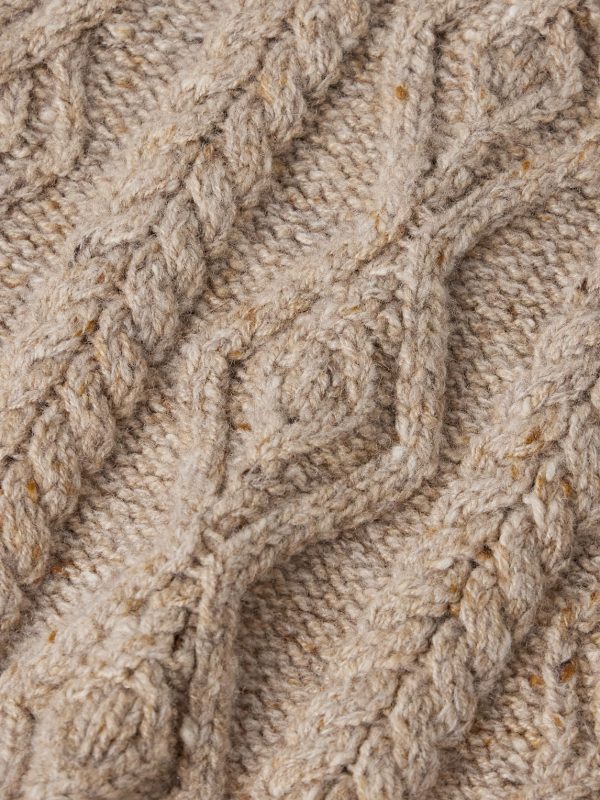 Celebration Cable-Knit Merino Wool and Cashmere-Blend Sweater - CU Celebration Cable-Knit Merino Wool and Cashmere-Blend Sweater - CU