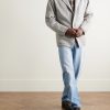 Unstructured Merino Wool and Cashmere-Blend Cardigan - OU Unstructured Merino Wool and Cashmere-Blend Cardigan - OU