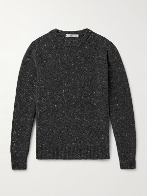 Merino Wool and Cashmere-Blend Sweater Merino Wool and Cashmere-Blend Sweater