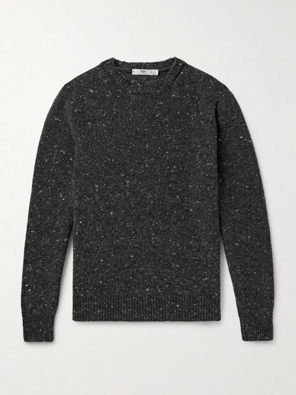 Merino Wool and Cashmere-Blend Sweater Merino Wool and Cashmere-Blend Sweater