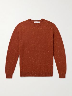 Merino Wool and Cashmere-Blend Sweater Merino Wool and Cashmere-Blend Sweater