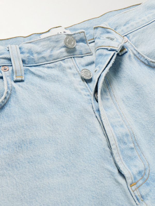 Skater Straight-Leg Denim Shorts - E1 Skater Straight-Leg Denim Shorts - E1
