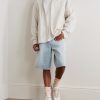 Skater Straight-Leg Denim Shorts - OU Skater Straight-Leg Denim Shorts - OU