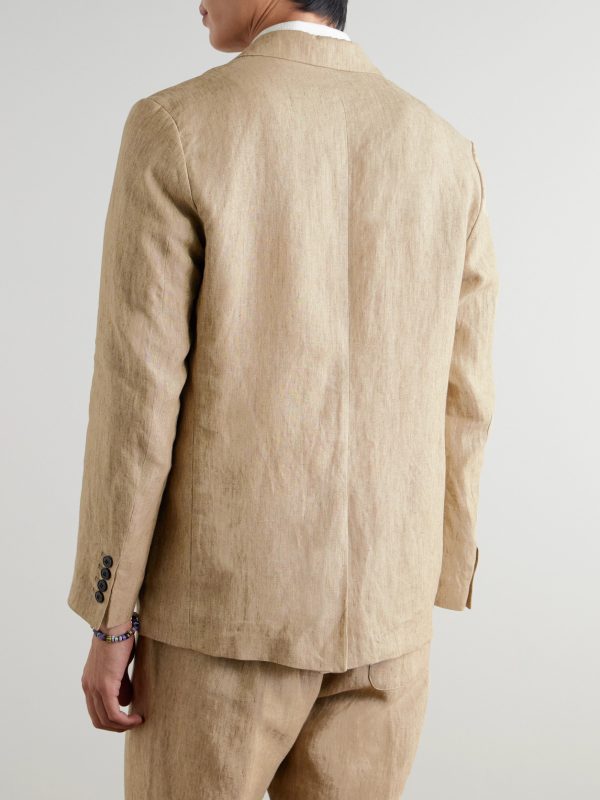 Linen Suit Jacket - BK Linen Suit Jacket - BK