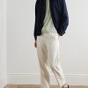 Wool-Blend Seersucker Shirt Jacket - OU