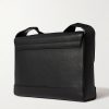 Chiltern Small Full-Grain Leather Messenger Bag - BK