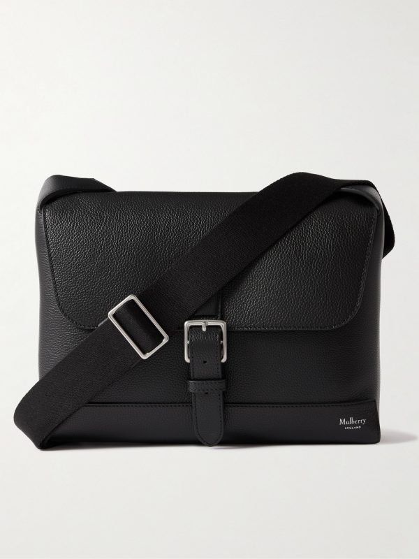 Chiltern Small Full-Grain Leather Messenger Bag