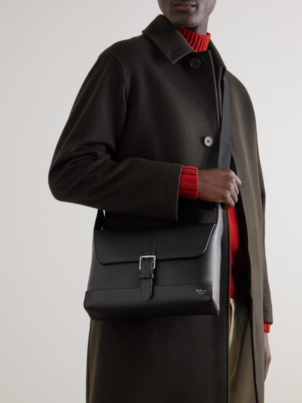 Chiltern Small Full-Grain Leather Messenger Bag - OU