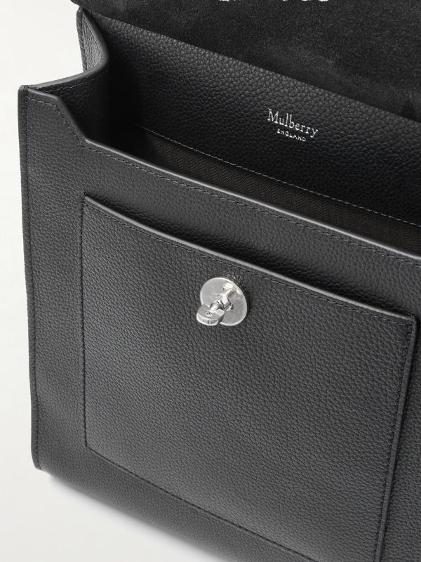 Antony Full-Grain Leather Messenger Bag - E1