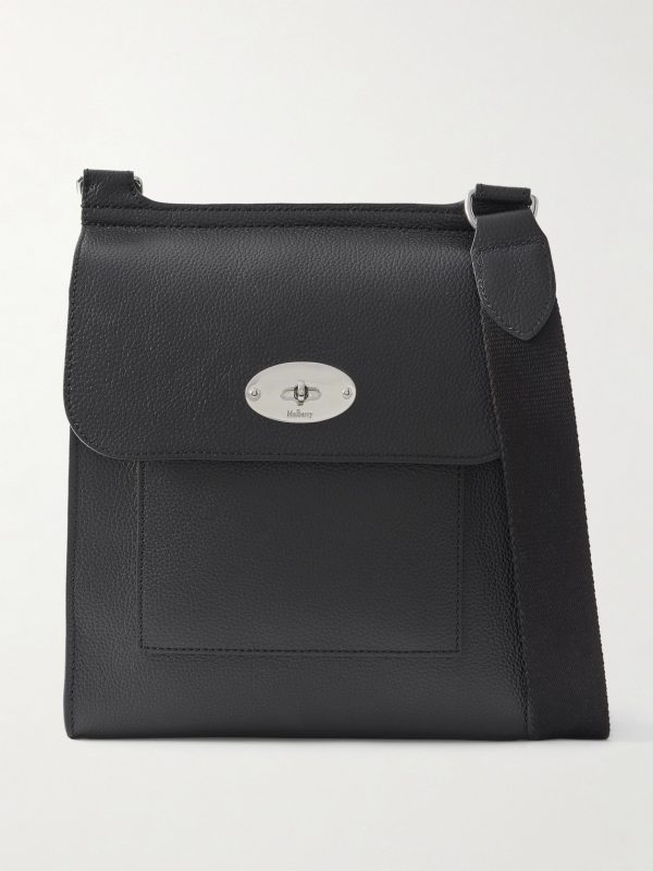 Antony Full-Grain Leather Messenger Bag