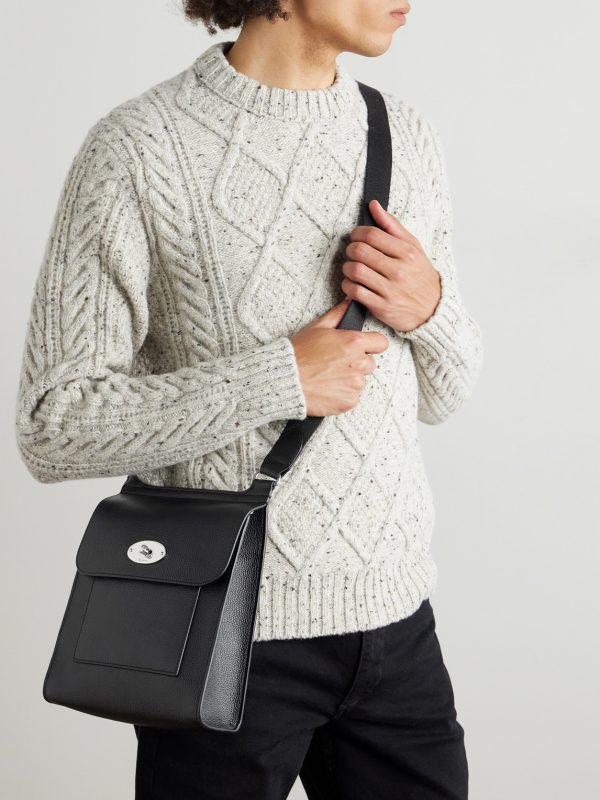 Antony Full-Grain Leather Messenger Bag - OU