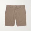 Straight-Leg Garment-Dyed Cotton-Blend Twill Chino Shorts Straight-Leg Garment-Dyed Cotton-Blend Twill Chino Shorts